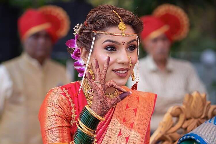 Bridal makeup