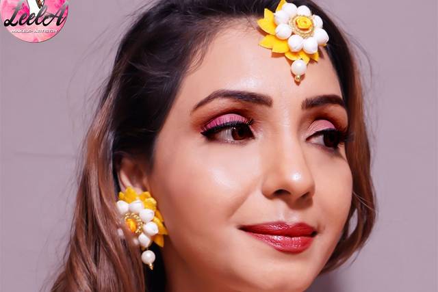 Haldi look Bridal Makeover