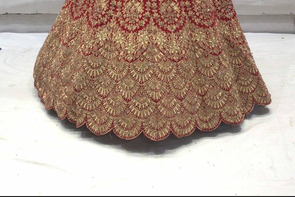 Bridal lehenga