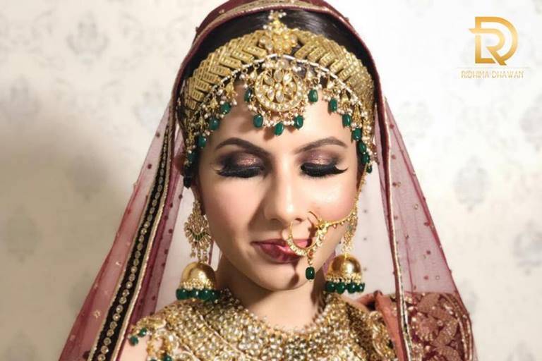 Bridal makeup