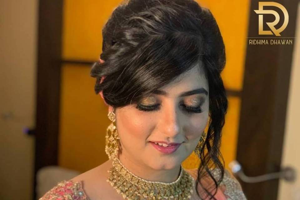 Bridal makeup