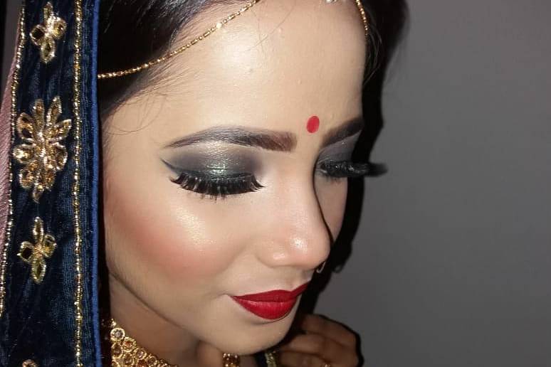 Bridal look