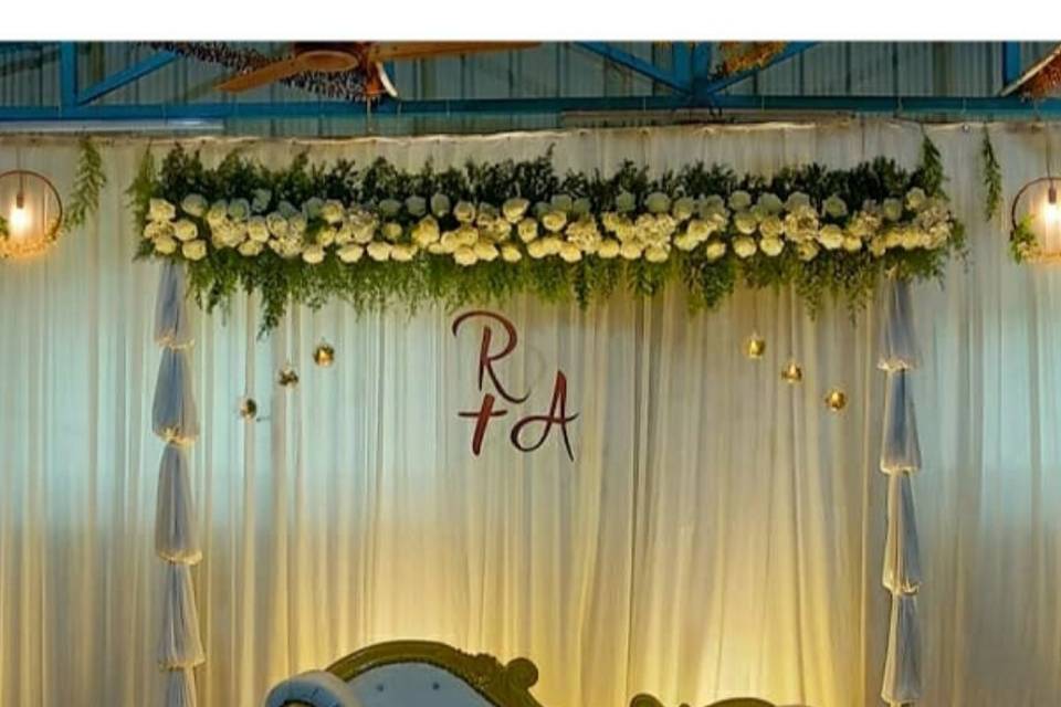 Reception decor