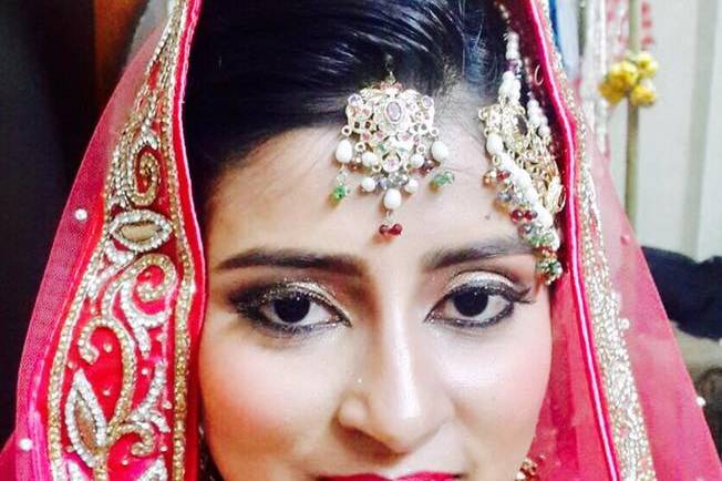 Bridal makeup