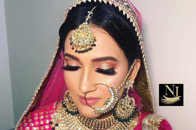 Bridal makeup