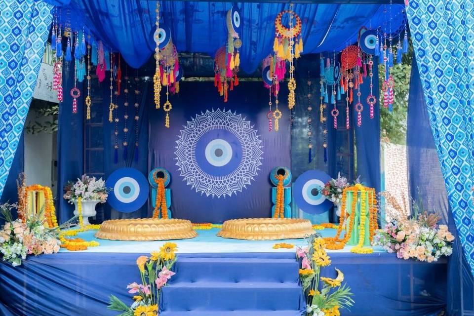 Haldi decor