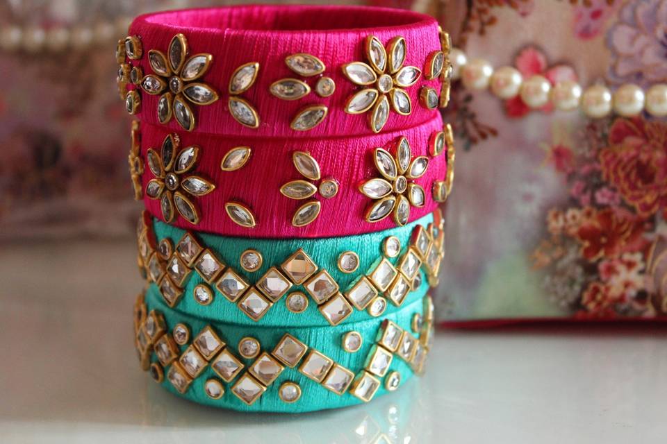 Kundan Bangles