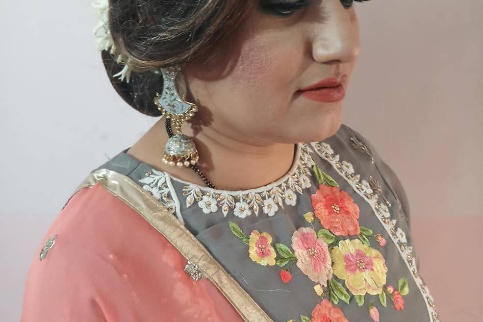 Bridal makeup