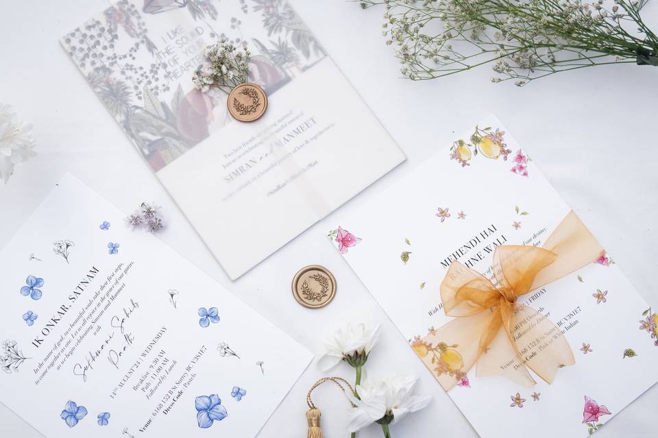 Customised invite