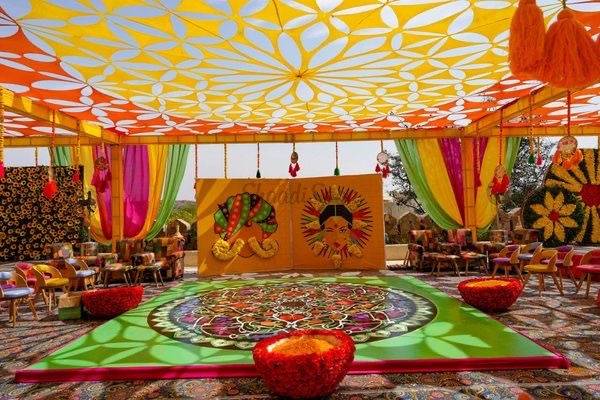 Mehndi dance floor