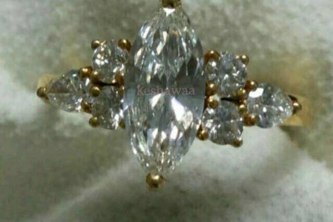 .83 cent Marquise shape