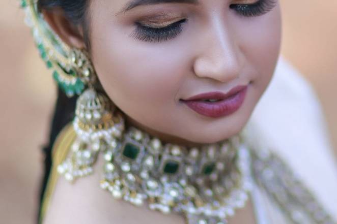 Bridal makeup