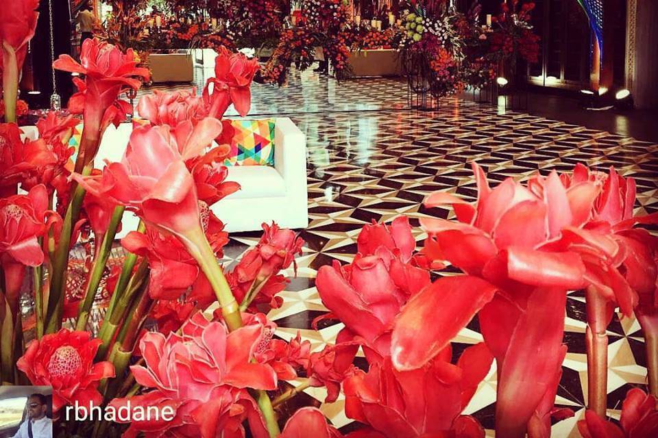 Floral Decor at Four Seasons Hotel