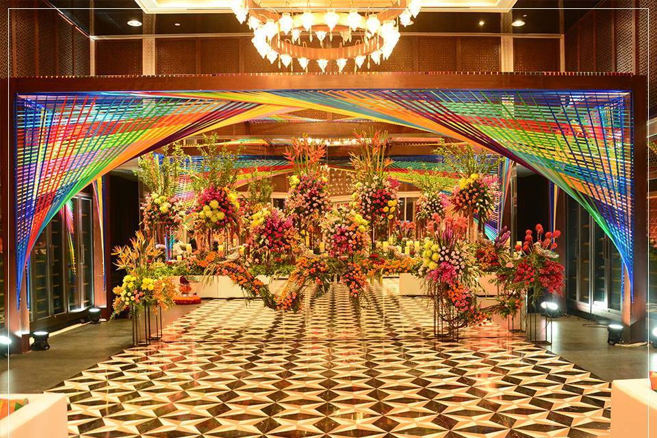 Floral Decor at Four Seasons Hotel