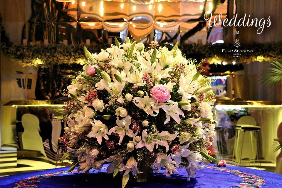 Floral Decor at Four Seasons Hotel