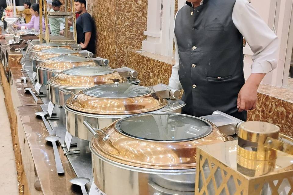Catering setup