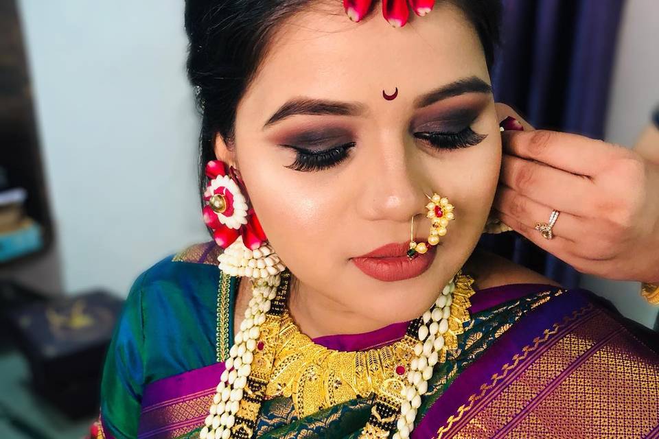 Bridal makeup