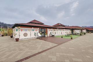Statue of Unity Tent City 1 by Evoke