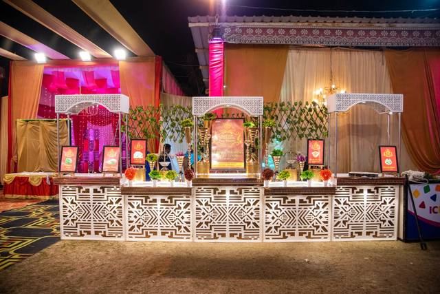Catering setup