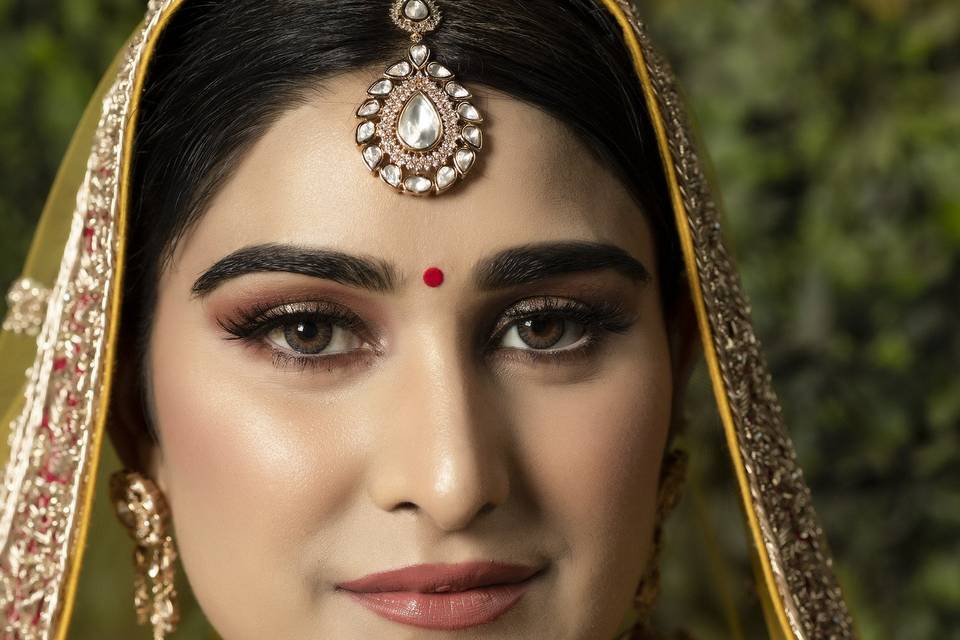 Bridal makeup