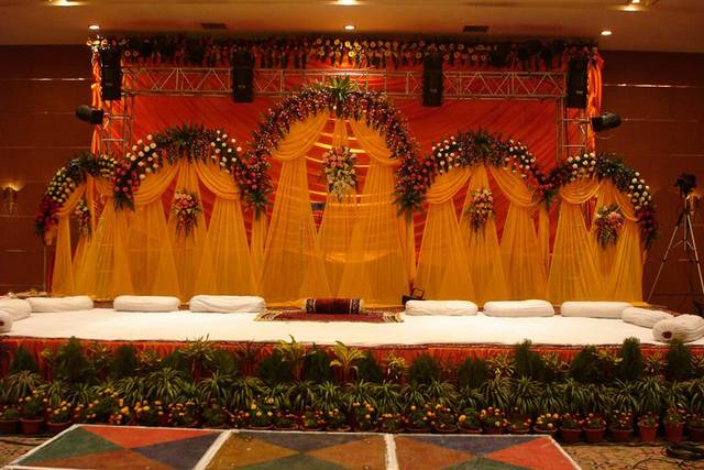 Mandap setup