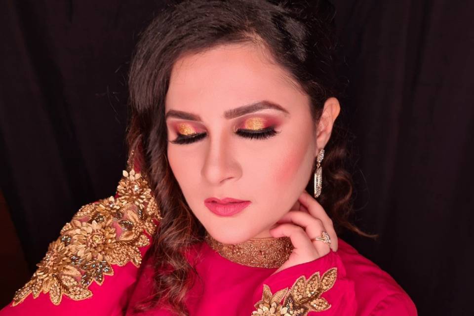 Bridal makeup