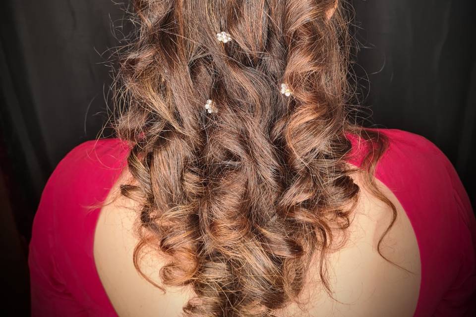 Bridal hairstyle