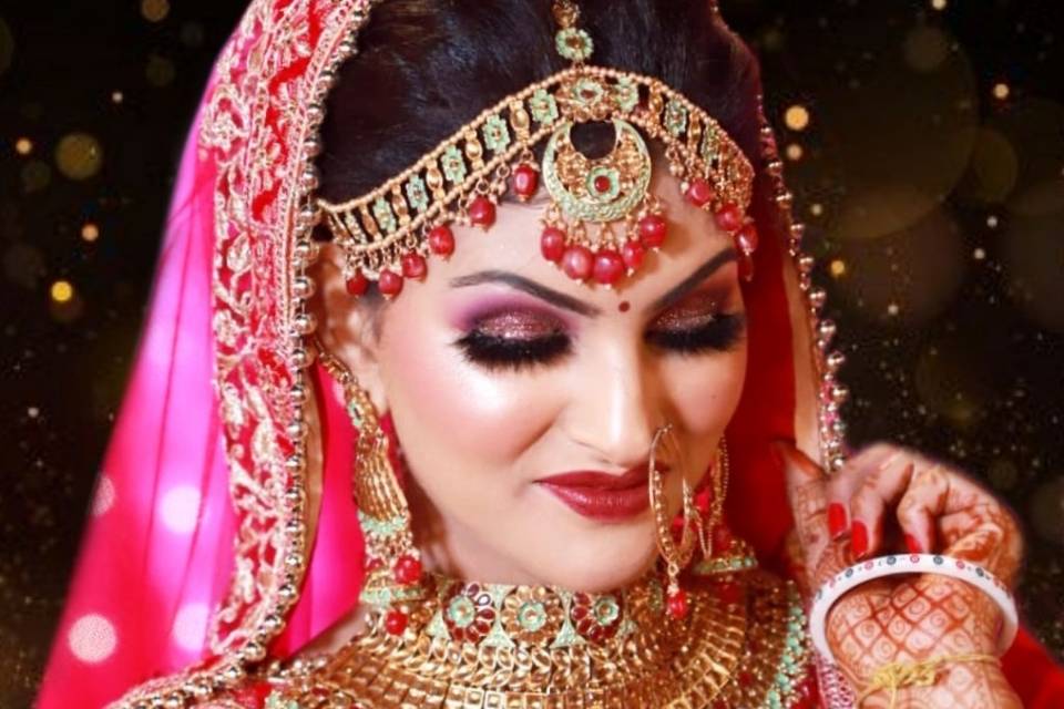 Bridal makeup