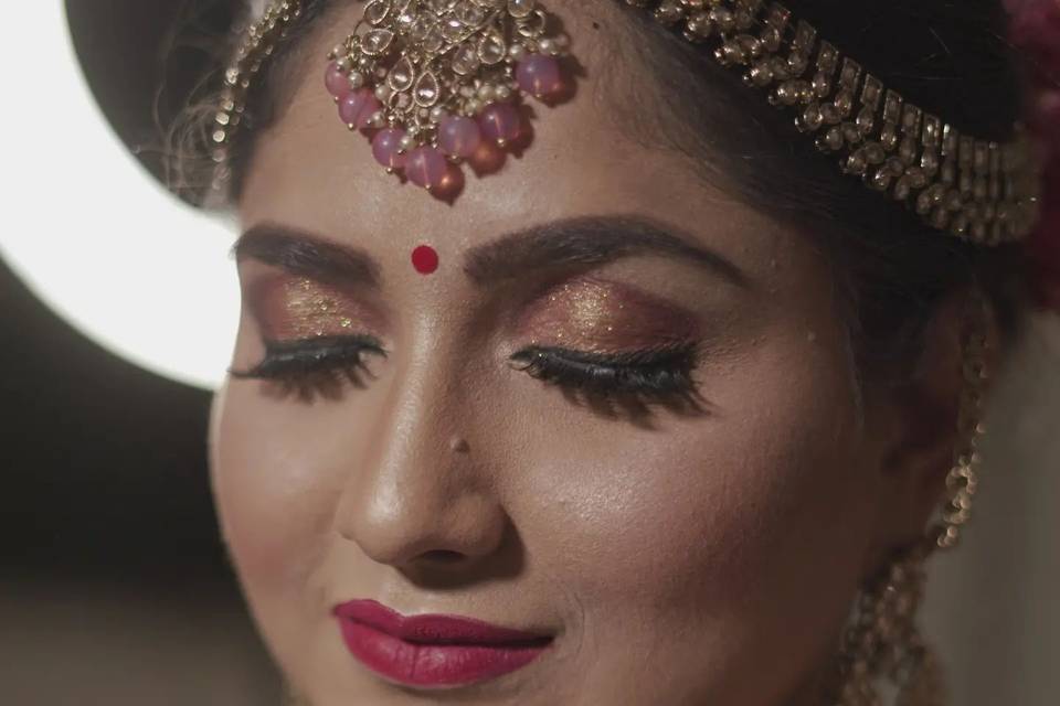 Bridal makeup