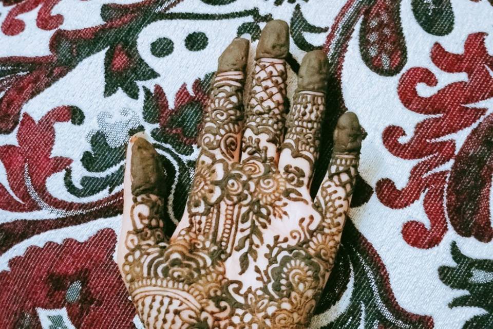 Arabic Henna Design