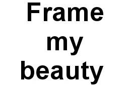 Frame my beauty Logo