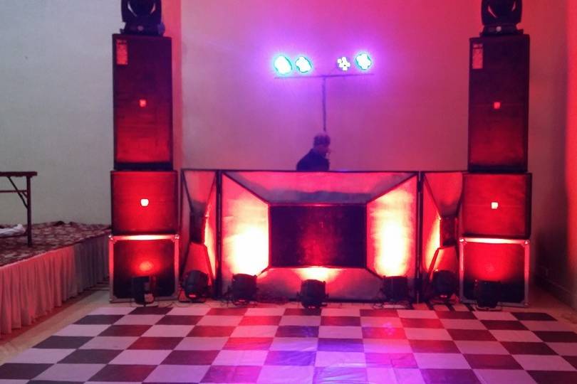 DJ setup