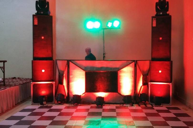 DJ setup