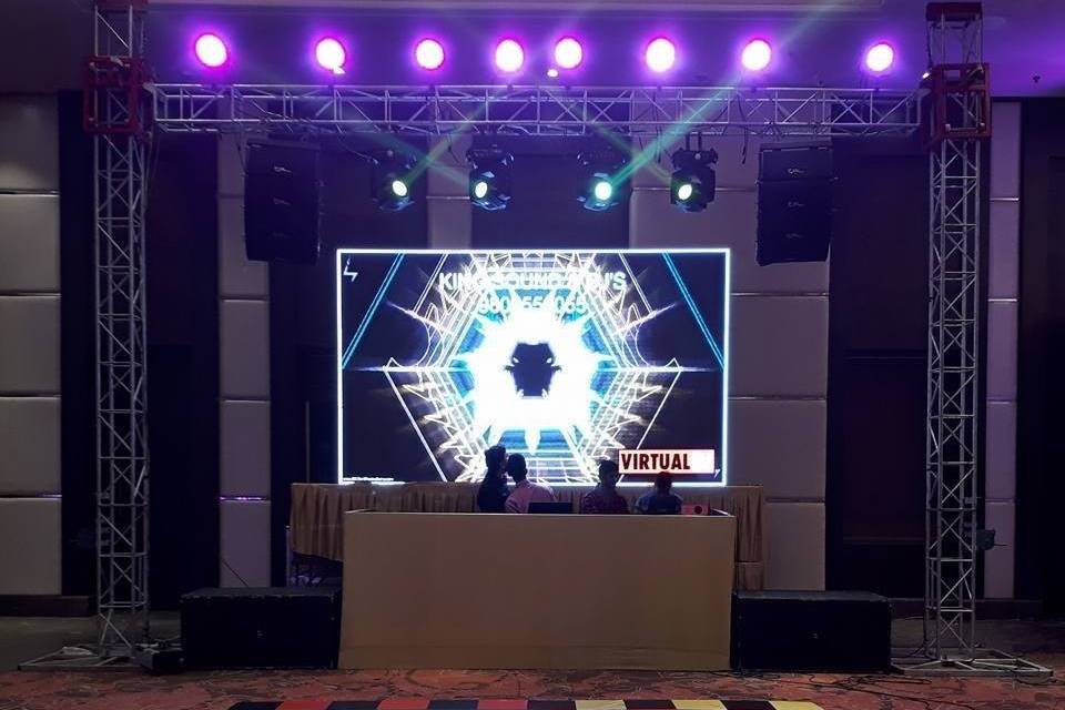 DJ setup