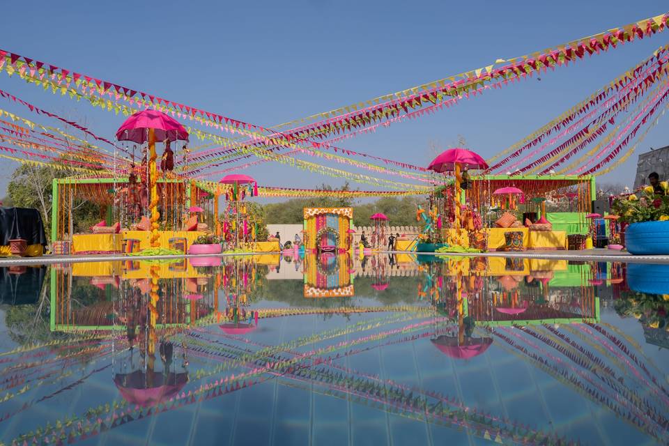 Mehendi decor