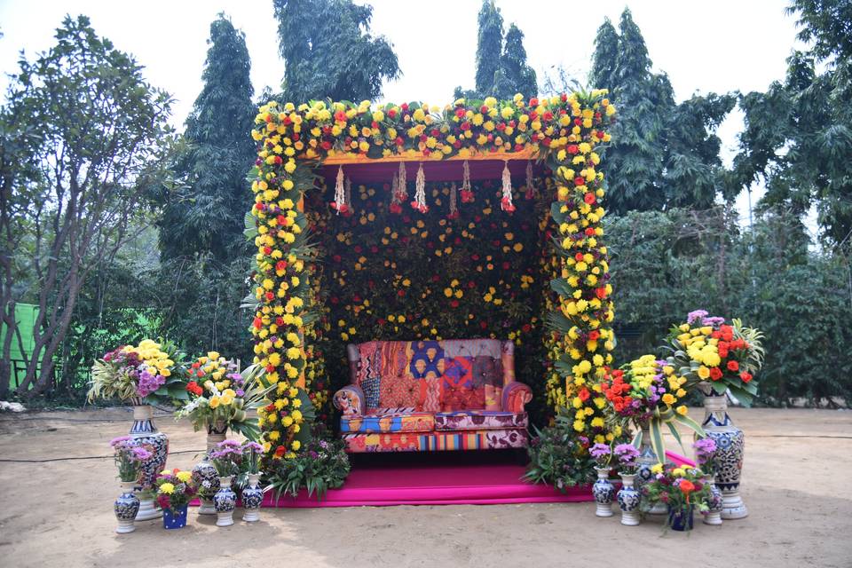 Mehendi decor