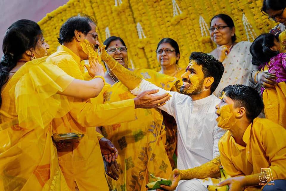 Groom's Haldi Ceremony