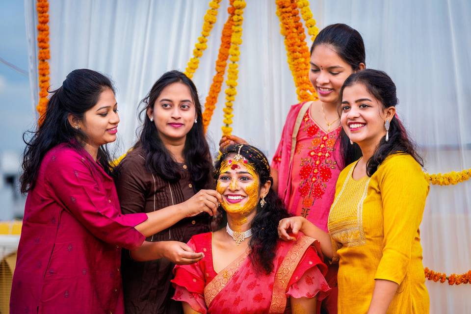 Haldi Ceremony Photo Shoot