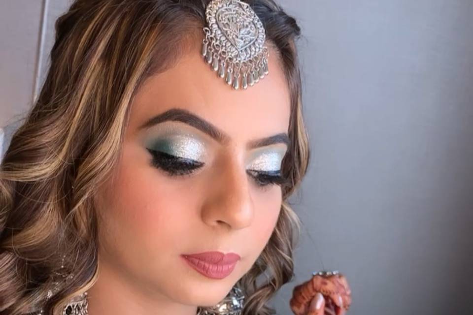 Mehendi Bridal makeup