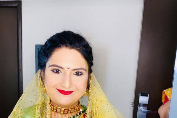 Bridal makeup