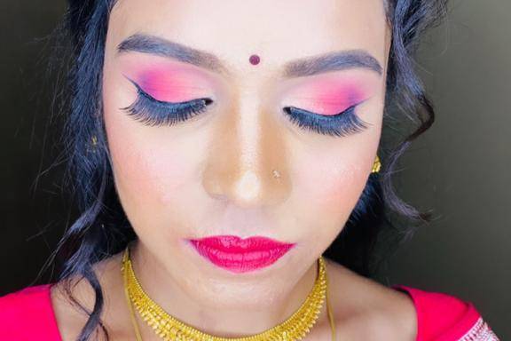 Bridal makeup