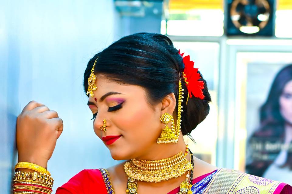 Bridal makeup