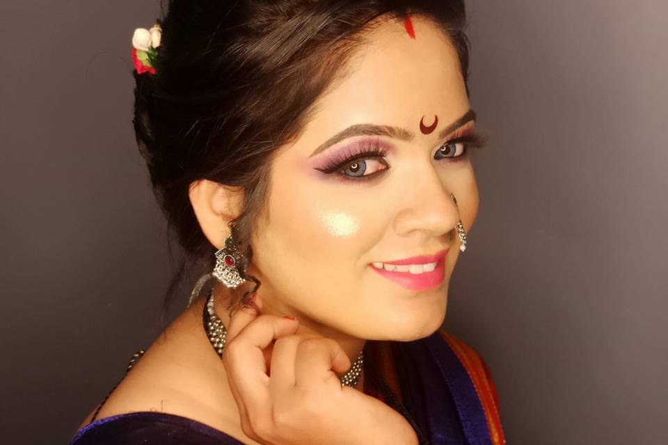 Marathi look