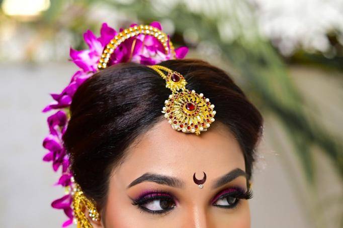 Bridal makeup