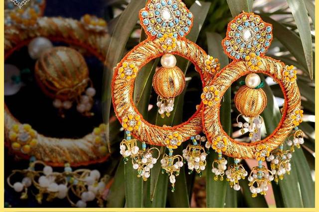 Flower gota online jewellery