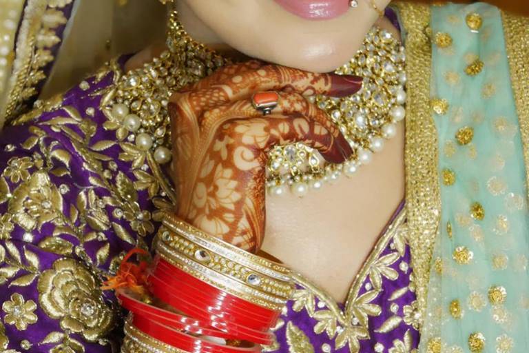 Bridal makeup