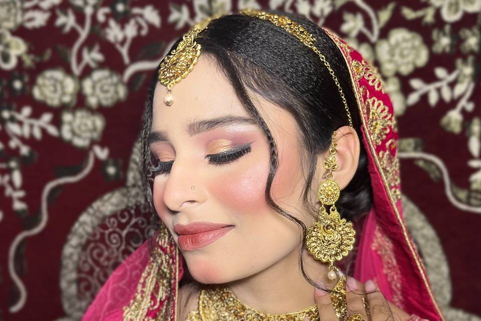 Bridal makeup