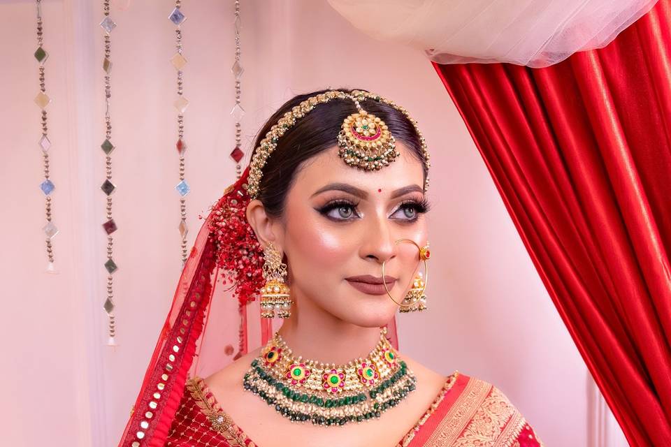 Bridal makeup