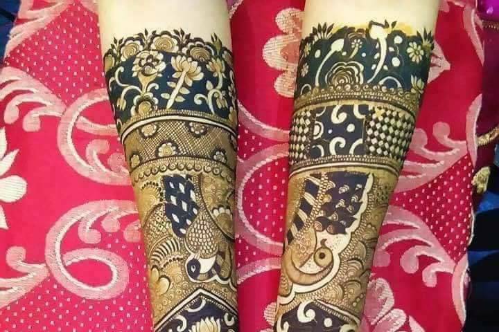 Dubai bridle mehandi