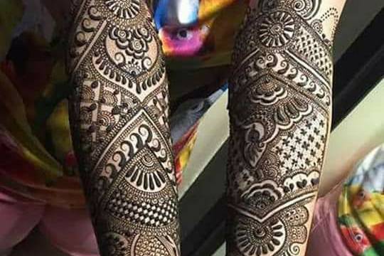 Bridle mehandi